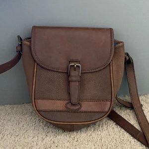 Dubarry Walnut Leather Cross Body